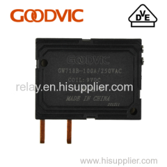 Single-phase magnetic latching relay