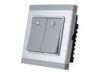 Modern Remote Controlled Light Switches , 2 Gang Smart Light Switch