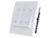 Smart Home System 3 Gang Wireless RF Curtain Control Switch AC 220V