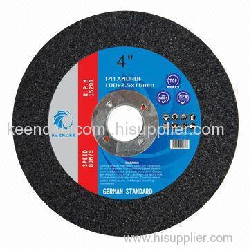 Keendee Cutting disc, 105 x 1mm (4-inch), for metal and steel, top grade, flat shape