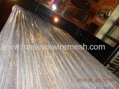 Aluminum metallic cloth screen