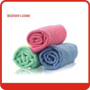 40*40cm Miraculous Red/green/blue microfiber cloth cleaning cloth with Paper card
