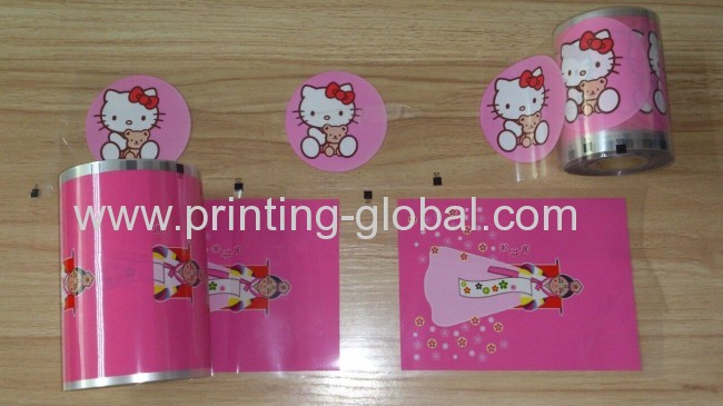 Thermal Transfer Printing Foil For Cartoon Kids Cup Good Quality
