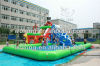 Inflatable Pirate water slide inflatable water playground can be customized