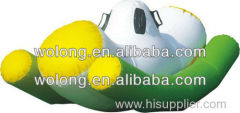 Commercial PVC small inflatable water toys water floats for adults/inflatable water toys