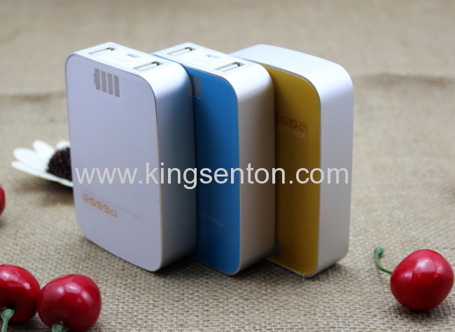 New products 2013 universal 6600mAh portable power bank