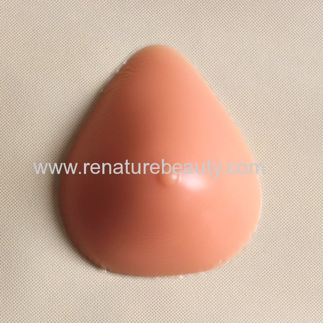 V shaped silicone artificial mastectomy breast