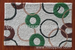 Machine Embroidered Carpet and Rug