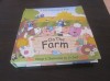 On the farm Children book pasted double 1mm board Imported machines for printing and binding