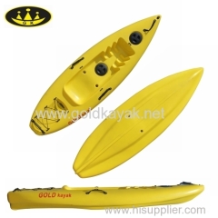 hot selling single sit-on-top kayak with PE material