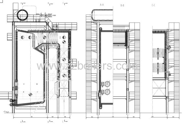 ZG Series 35 t/h Fuel and Gas Boiler