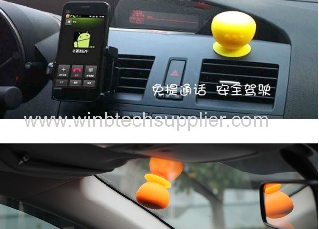 Mini bluetooth speaker with suction cup sticker bluetooth speaker
