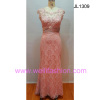 High-Grade Long Applique Beading Lace Evening Dresses