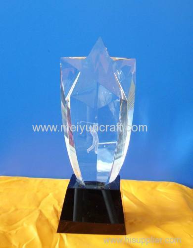 meiyun crystal trophy A-2135