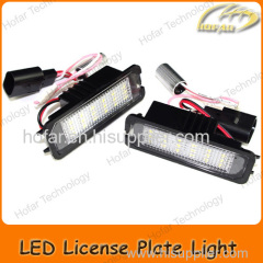 [H02008] LED Number License Plate Light for VW Golf Eos Lupo Beetle Passat CC Phaeton Polo