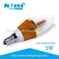 5w led chandelier light bulbs e12 360degree lighting