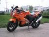 Yamaha Honda Suzuzki Motorcycle Motorbile Motor 200cc Orange Drag Racing Motorcycles With Single Cyl