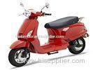 Red 3000W Electric Scooters , EEC Electric Scooter Moped For Shopping