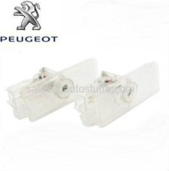 LED Car 3D Logo Laser Door Lights Special for Peugeot (No drilling/Plug & Play)