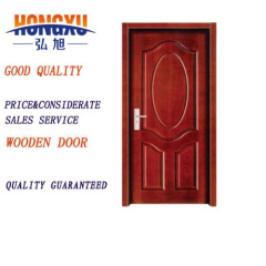 Entrance double leaf wooden door