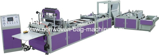 Non woven bag making machine huabo