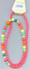 mixed colors beaded necklace