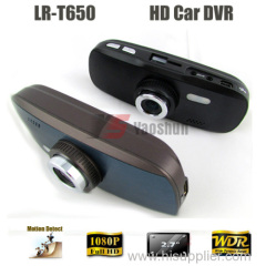 2013 High Quality LR-T650 2.7 inches Full HD 1920x1080P WDR Car DVR Black Box From Manufacture