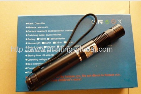 Hot stamping foil for laser pen