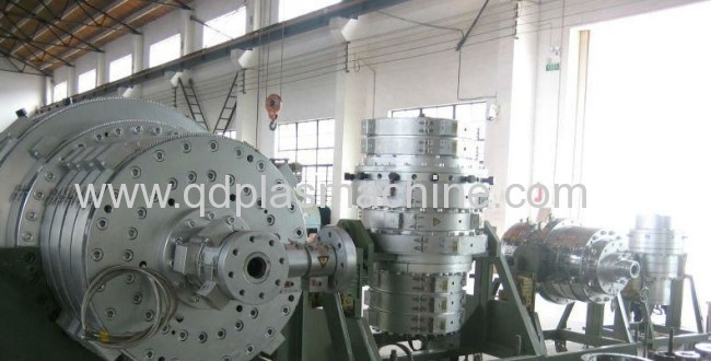 HDPE LDPE PP Plastic pipe extruder line