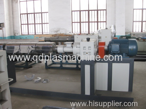 Plastic gas water pipe extruder machine