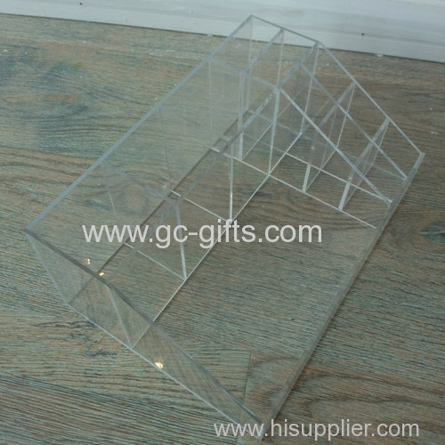 Different specifications of acrylic cosmetic shelf