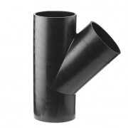 2014 hot sale HDPE Oblique tee Siphon pipe tree