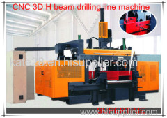 Box beam drilling machine