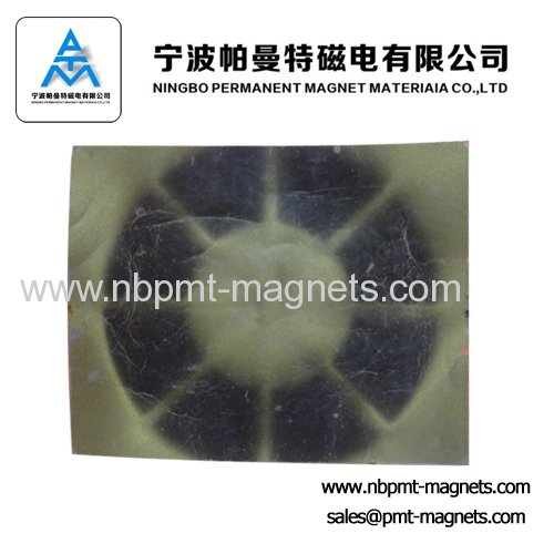 Neodymium Arc multipole magnet for motor and sensor