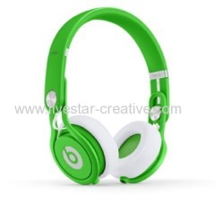 Beats by Dre Mixr Limited Edition Neon Green Headphones