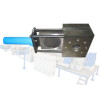 Continuous screen changer for film blowing machine