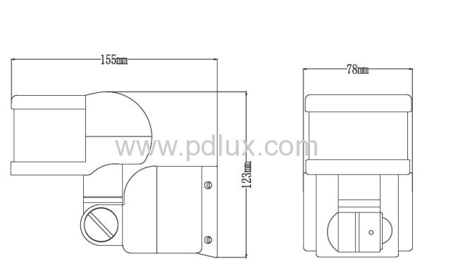 HF Infrared motion sensor PD-PIR126