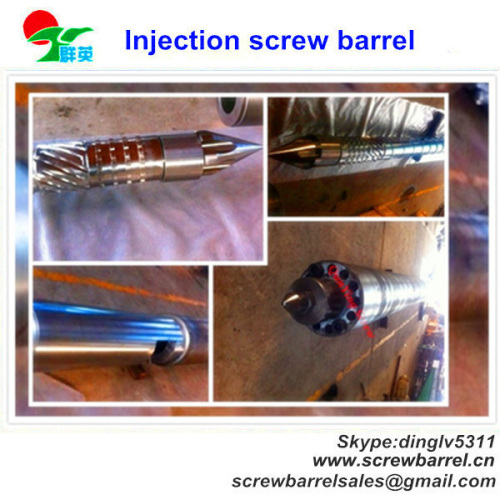 huge injection screw and cylinder(dia 215)