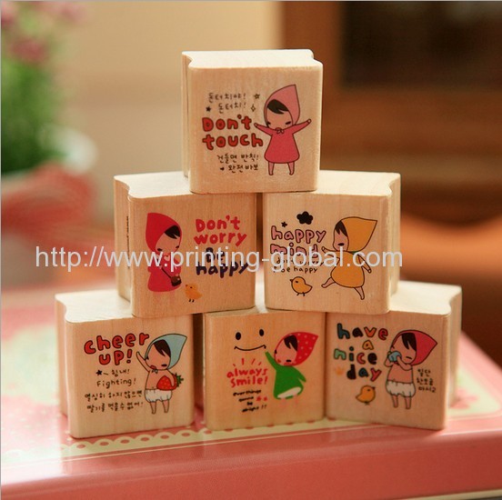 Heat transfer film for children toy stampers 