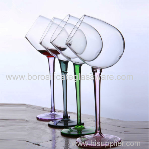 Hand Blown Borosilicate Wine Glasses