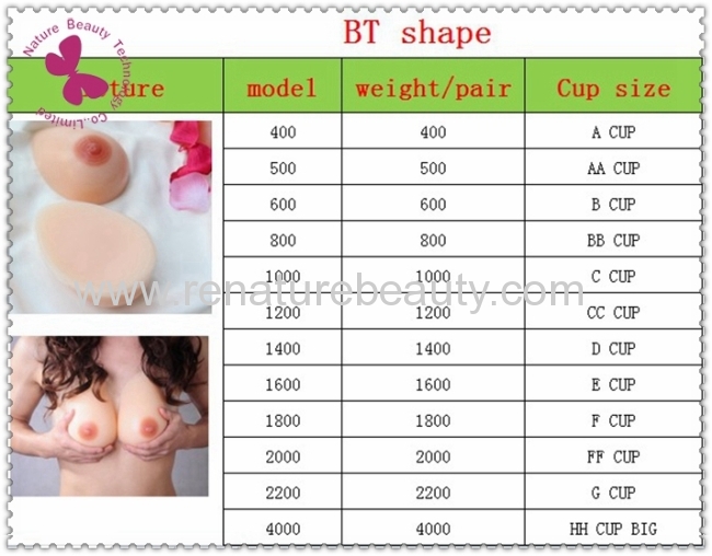 SGS certificated crossdresser silicone breast form for wholesale