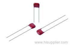 subminiature metallized polyester film capacitor