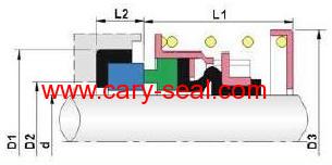 John crane type 2 Single Spring mechanical Seals