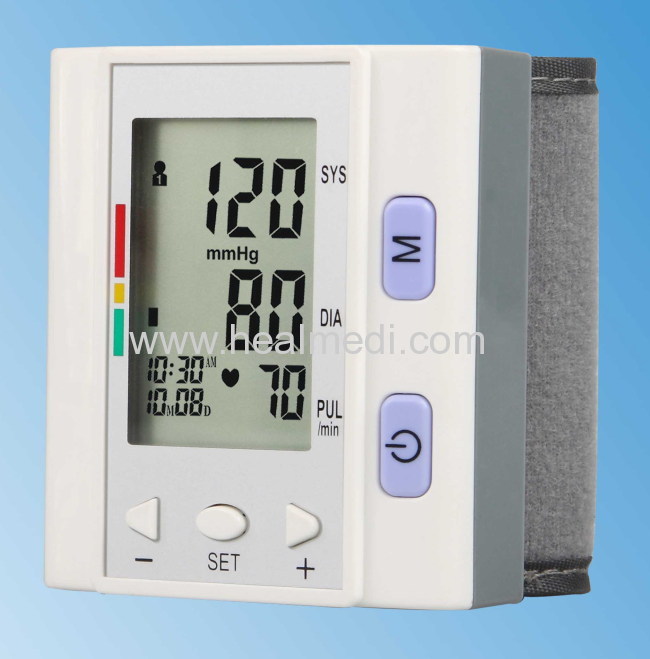 wrist type blood pressure monitor BPM-202H