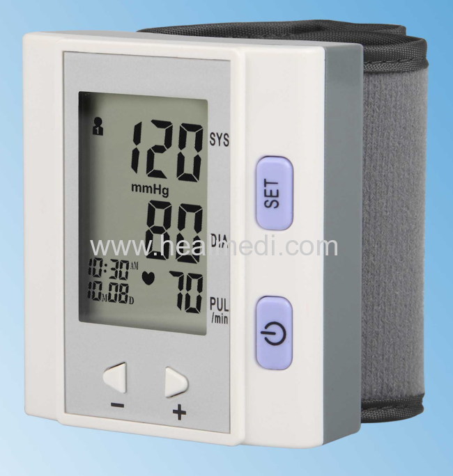 wrist type blood pressure monitor BPM-202N