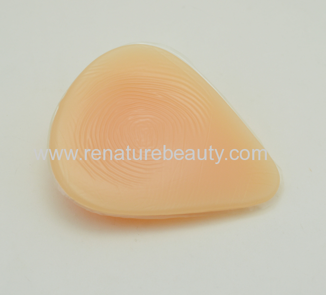 Top quality silicone made breast prosthesis for mastectomy in triangular shape