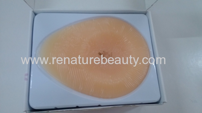 Top quality silicone made breast prosthesis for mastectomy in triangular shape