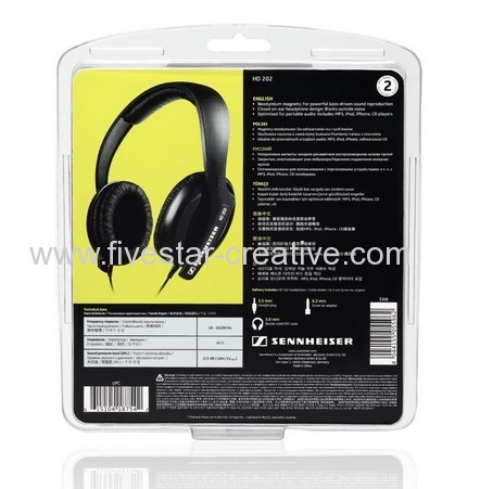 Sennheiser HD202-II DJ Headphones