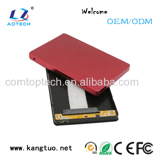 Aluminum case 2.5 inch sata hdd case usb 3.0 hdd case