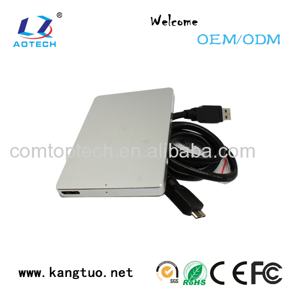 Aluminum case 2.5 inch sata hdd case usb 3.0 hdd case